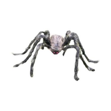 Imagem de Aranha Gigante Falsa Assustadora Para Decoração De Halloween Ao Ar Liv