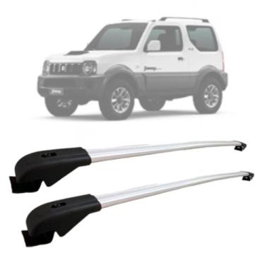 Imagem de Rack De Teto Travessa Suzuki Jimmy Sport 2013 a 2021 Aluminio MN-1500 