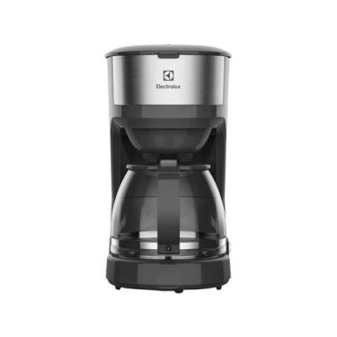 Imagem de Cafeteira Eletrica Electrolux Inox 30 Xicaras Efficient 220V, Preto e 