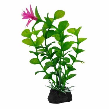 Imagem de Sobo planta plastica artificial 20cm ( 8"-9 ) p/ aquario
