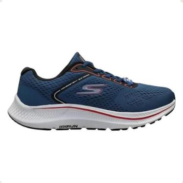 Imagem de Tenis Skechers Go Run Consistent 20 Masculino Azul e Preto, Azul, Pret