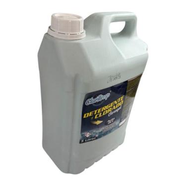 Imagem de Detergente clorado 5l concentrado 3 em 1 limpador bactericida e germic
