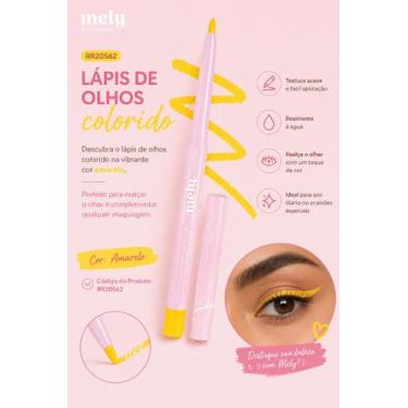 Imagem de Lapis de olhos e delineador amarelo melu ruby rose