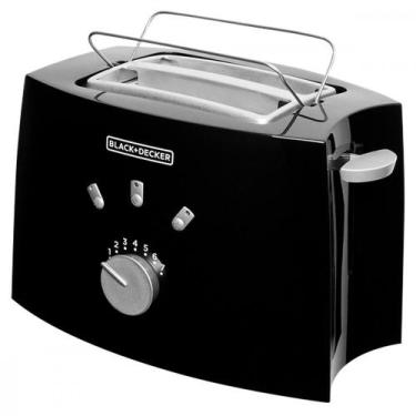 Imagem de Torradeira Elétrica Black + Decker 800W 220V Preto - TO810-B2, Preto, 