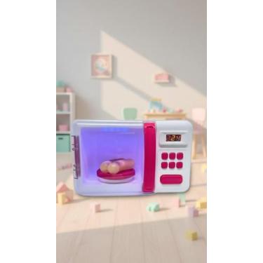 Imagem de Micro-ondas Infantil com Luz e Som e 3 Comidinhas - Congratulations St
