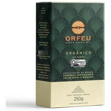 Imagem de Kit 2 Café Torrado E Moído Orfeu Orgânico 250g