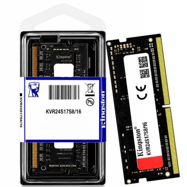 Imagem de Memória para Notebook KVR24S17D8-16 16GB DDR4 2400MHz CL17 1,2V Kingston