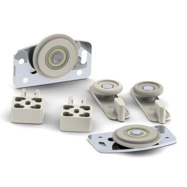 Imagem de Sistema Deslizante RO 61 (60 Kg) com Guia 4002 Embutido para 01 Porta 