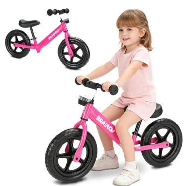 Imagem de Bicicleta Infantil Equilibrio Brastoy Até 50 Kg Sem Pedal Assento Ajus