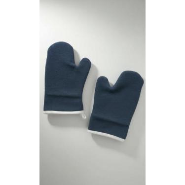 Imagem de Luva Térmica Resistente ao Calor 35cm Cozinha - Azul - Congratulations