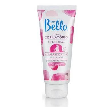 Imagem de Creme Depilatório Corporal Pétalas de Rosas Depil Bella 100g