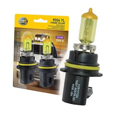 Imagem de HELLA 9004 YL Twin Blister Xtreme Yellow Bulb (12V 65/45W), 2 pacotes