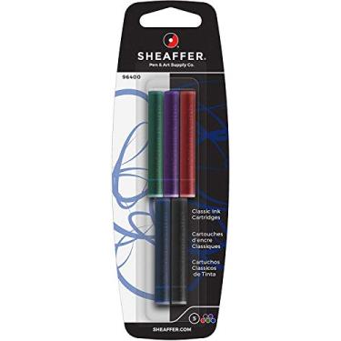 Imagem de Sheaffer Cartuchos de Tinta para Caneta-Tinteiro Skrip, 5/PK, Preto