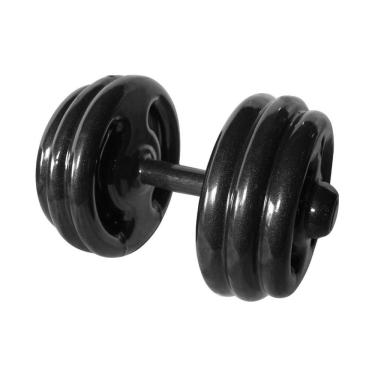 Imagem de Dumbbell Emborrachado Treinamento Funcional Academia 30Kg