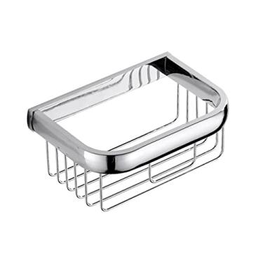 Imagem de Prateleira de toalha de banheiro quadrado cromado, suporte de papel, gancho de pano, conjunto de acessórios de banheiro, suporte de tecido