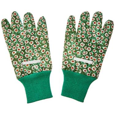 Imagem de LUVA EM ALGODÃO PARA JARIDNAGEM FLORAL G VERDE