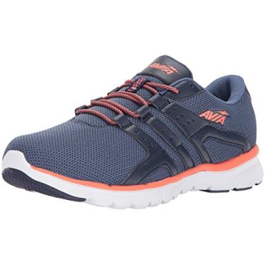 Imagem de Avia Sapato feminino de corrida Avi-Mania, Azul-marinho/lápis/coral intenso, 6