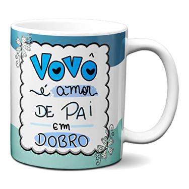 Imagem de Caneca Dia Dos Avós Vovô É Amor De Pai Em Dobro (Branca)