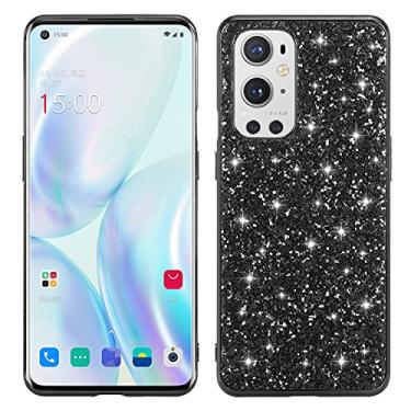 Imagem de YUNCHAO Caixa de telefone Para oneplus 9 glitter pó estojo protetor de tpu à prova de choque capa para celular