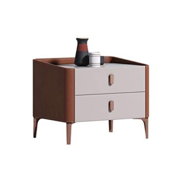 Imagem de Criados-mudos Mesa de cabeceira de madeira para a sala de estar de cabeceira de cabeceira de cabeceira de cabeceira de cabeceira de cabeceira Mesas de cabeceira para quarto (Color : A)