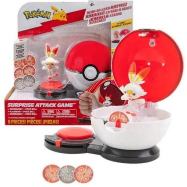 Boneco Pokemon Vinil Scorbunny - Select - Sunny