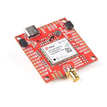Imagem de SparkFun GPS-RTK-SMA Breakout-ZED-F9P (Qwiic) - Recepção simultânea do GPS GLONASS Galileo BeiDou GPS de alta precisão 10 mm com precisão tridimensional recebe bandas L1C/A e L2C Tensão: 5V ou 3,3V Lógica: 3,3V