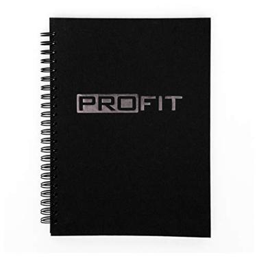 Imagem de ProFit Fitness and Food Journal – Diário de registro de treino | Diário de nutrição | Rastreador de alimentos | Diário de alimentação – Diário de exercícios A5 fácil de usar/15 x 20 cm / 140 páginas / Capa dura não datada