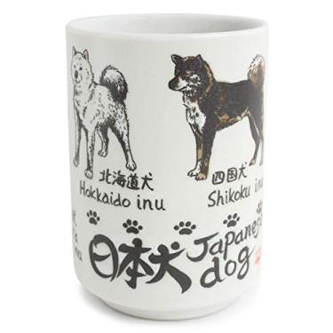 Imagem de Mino ware Xícara de chá japonesa de sushi Yunomi Chawan de cerâmica japonesa feita no Japão (importação do Japão) YAY079