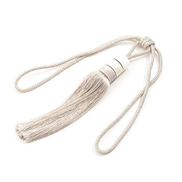 Imagem de Suportes de cortina de cortina de bola pendurada borla bola de suspensão minimalista acessórios de gravatas de cortina de vento, T9,2 PCS