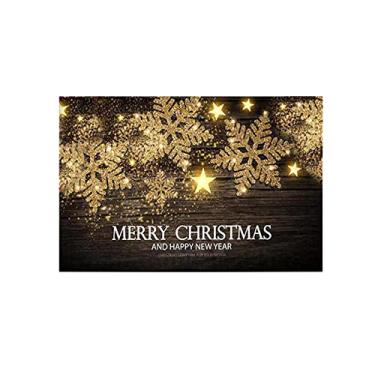 Imagem de KELATI Tapete de porta de Natal, tapete de Natal de boas-vindas de Natal antiderrapante e lavável, para quarto, banheiro, cozinha, tapete, decoração de feriados-D1