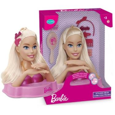Imagem de Barbie Styling Head Extra Com Frases - Pupee