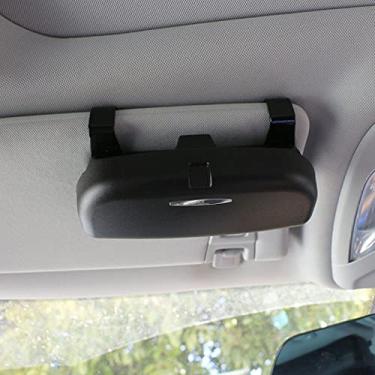Imagem de Lyqfff Para VW, Benz, Mazda, Hyundai, Chevrolet Cruze Trax, suporte de óculos de sol de carro caixa de armazenamento