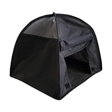 Imagem de Baoblaze Cercadinho portátil para animais de estimação de cachorro esconderijo cerca dobrável de exercícios para coelhos gatinho