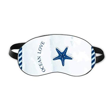 Imagem de Starfish Ocean Love Sea Sailing Blue Sleep Eye Shield Soft Night Vlindfold Shade Cover