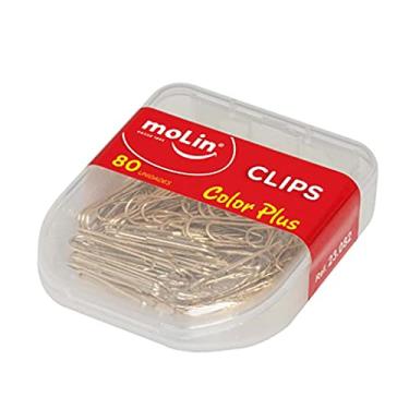 Imagem de Clips Ouro 28MM C/80UN. 23082 Molin