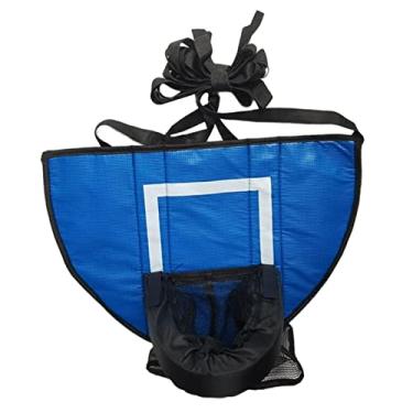 Imagem de Dynwave Mini Trampolim Cesta de Brinquedos de Cesta de Leve Backboard Jogo ao Ar Livre Rack de bol Acessório de Fixação de
