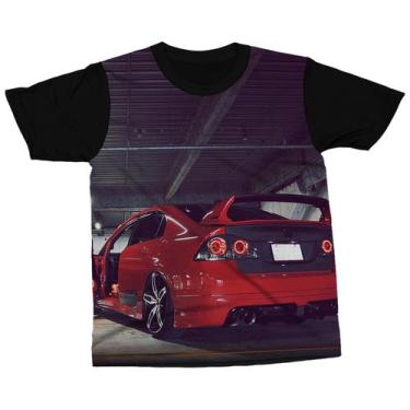 Imagem de Camiseta Carro Tunado De Corrida Camisa Velocidade Md3 - Darkwood