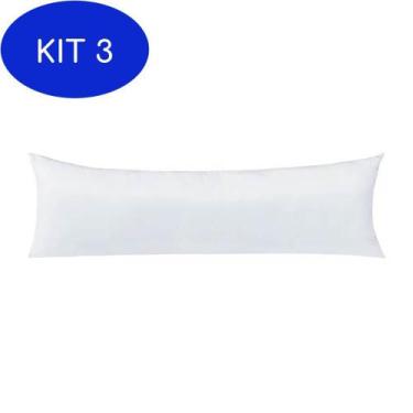 Imagem de Kit 3 Fronha Para Travesseiro De Corpo Xuxão 180 Fios Juma Enxovais