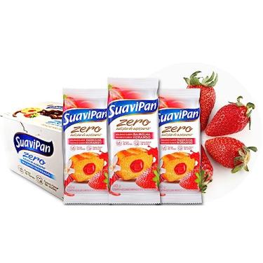 Imagem de BOLINHO ZERO BAUNILHA C/ MORANGO 40g / DISPLAY C/ 12 UNID.