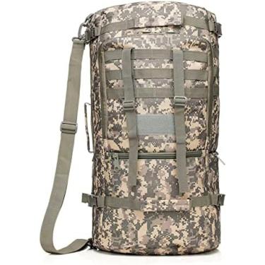 Imagem de Mochila Ao Ar Livre, Mochilas De Caminhada Unissex 60L Leve Mochila De Caminhada Leve Mochila De Acampamento Escalada Esporte Montanhismo Bolsa De Viagem À Prova D'água, Duas Maneiras De Transport