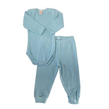 Imagem de Conjunto de Boby para menino e menina pijama bebe, conjunto malha egpcia,