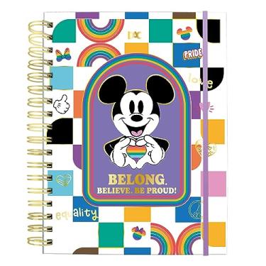 Imagem de Caderno Smart Universitário com folhas reposicionáveis Disney Pride – Fechamento em Elástico