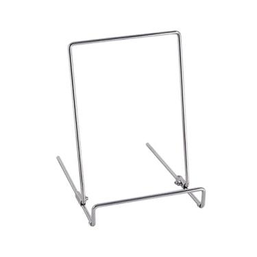 Imagem de Vaveren Camisas expositor prateleira de roupas elegante simples suporte quadro camisa suportes camisa prateleira de exibição para lojas de camisa, Prata