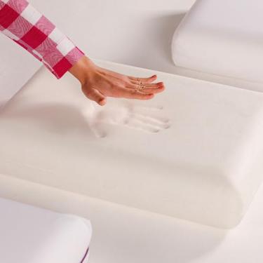 Imagem de Travesseiro Memory Foam Original® NASA - I wanna sleep - 14x40x60 cm - Espuma Premium com Sensação de Conforto Única