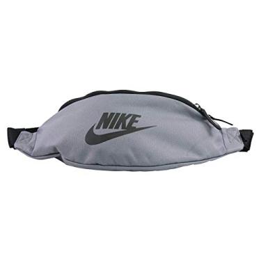 Imagem de NIKE Bolsa unissex para adultos Heritage Hip Pack, Gunsmoke/Preto/Preto, Diversos