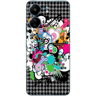 Imagem de Capa Adesivo Skin022 Verso Para Xiaomi Poco C65 (2023)