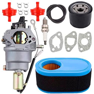 Imagem de Jinerdony Filtro de óleo 951-12771A carburador 951-12690 para MTD 751-12771 951-12823 Craftsman LT1500 R1000 RER1000 T1000 T1200 Troy Bilt TB30 TB30 TB300 R TB42 Kits de ajuste para cortador de grama