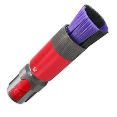 Imagem de Substituição de acessório de escova de pó sem arranhões compatível com aspirador de pó Dyson Outsize V7 V8 Cyclone V10 V11 V12 Detect Slim V15 Detect, escova de pó macia autolimpante Nreirly para