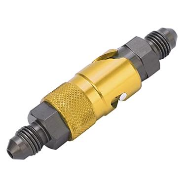 Imagem de Adaptador de Conexão de Liberação Rápida para Linha de Freio, Liga de Alumínio de Alta Resistência, Mangueira de Fluido de Combustível e óleo Universal para Carro e Motocicleta
