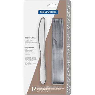 Imagem de Conjunto De Facas De Mesa Aço Inox 12 Pç Tramontina Inox